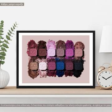 Makeup palette, Poster