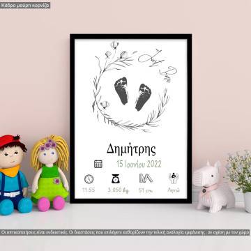 Birthday PosterJust Born