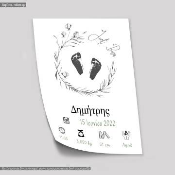 Birthday PosterJust Born 2