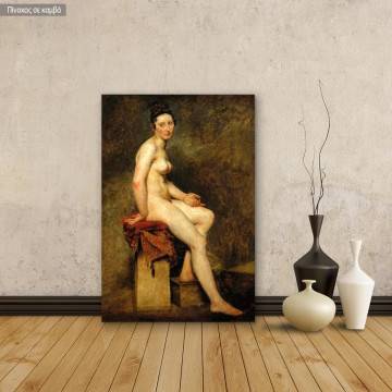 Πίνακας ζωγραφικής Mademoiselle Rose, Delacroix Eugene, αντίγραφο σε καμβά