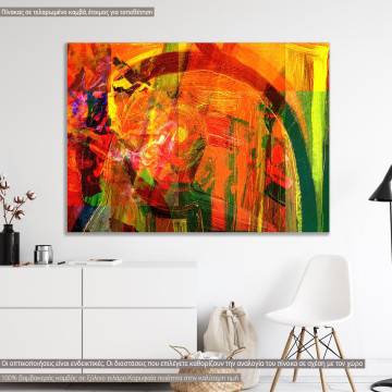 Canvas print Abstract background III, vertical