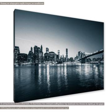 Canvas print New York Brooklyn bridge Framed canvas View 1 2