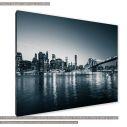 Canvas print New York Brooklyn bridge