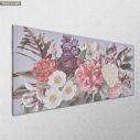 Canvas print Many flower bouqeut I, panoramic