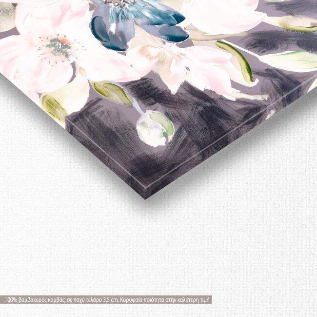 Canvas print Many flower bouqeut, panoramic