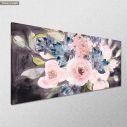 Canvas print Many flower bouqeut, panoramic