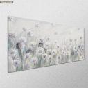 Canvas print White flowers I, panoramic