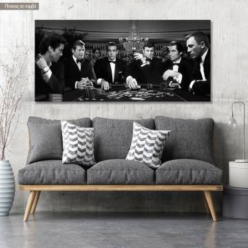 Canvas print Full 007 House, panoramic