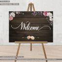 Canvas print Wedding decoration, Welcome