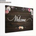Canvas print Wedding decoration, Welcome
