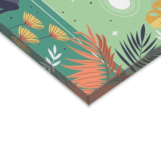 Canvas print, Tropical landscape  Hello Summer