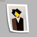 Abstract Male portrait, αφίσα, κάδρο