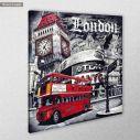 Canvas print A London tour