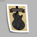 Thunderstruck (in guitar), poster