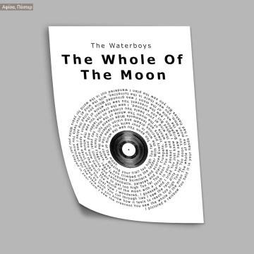 The whole of the moon (on vinyl), poster 2