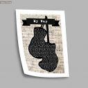 My way (in boxing gloves), poster