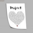 Perfect (in heart), αφίσα, κάδρο