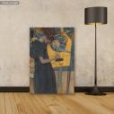 Πίνακας ζωγραφικής Music (detail), Klimt G, αντίγραφο σε καμβά