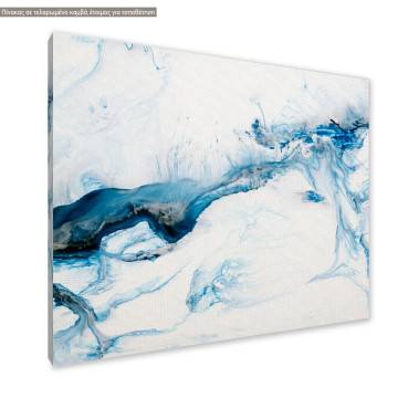 Canvas print Blue marble texture I 2
