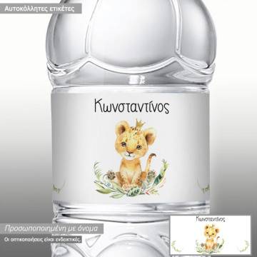 Sticker label Little lion king