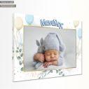 Canvas print Baptism decoration, personalized with photo