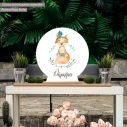 Wooden printed sign, Cute baby fox bohopersonalized