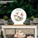 Wooden printed sign, Forest animals partypersonalized
