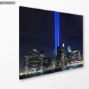 Canvas print New York, light towers