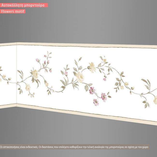 Border, Flowers motif