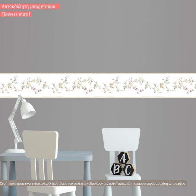 Border, Flowers motif