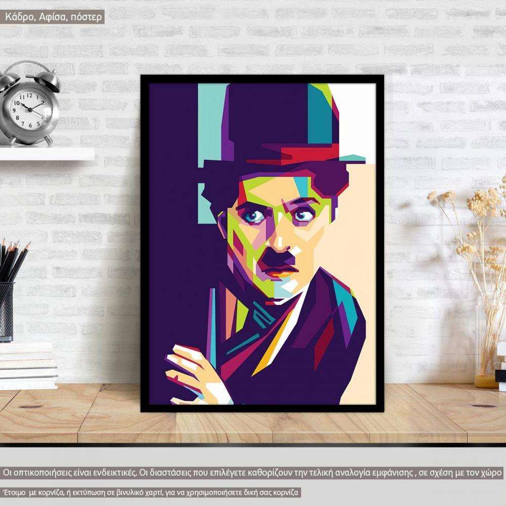 Charlie In Pop Art Poster charlie-in-pop-art-poster