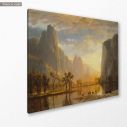 Πίνακας ζωγραφικής Yosemite valley, Bierstadt Albert, αντίγραφο σε καμβά, κοντινό