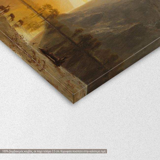 Canvas print Yosemite valley, Bierstadt Albert