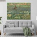 Canvas print, Seascape at Saintes Maries de la Mer (van Gogh fake), Wacker L.