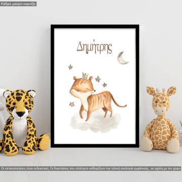 Poster Elegant painted Tiger