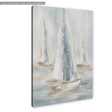 Canvas print  Sailing yachts Framed canvas View 1 2