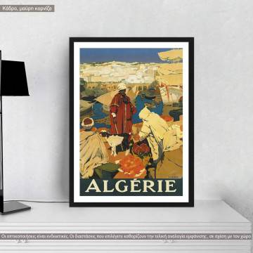 Travel destination, Algerie, poster