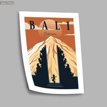 Travel destination, Bali I, poster 2