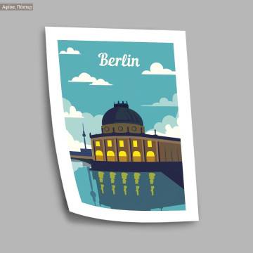 Travel destination, Berlin, poster 2