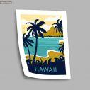 Travel destination, Hawaii, αφίσα, κάδρο