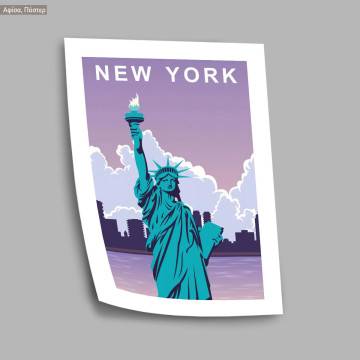 Travel destination, New York I, poster 2