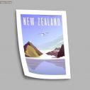 Travel destination, New Zealand, poster