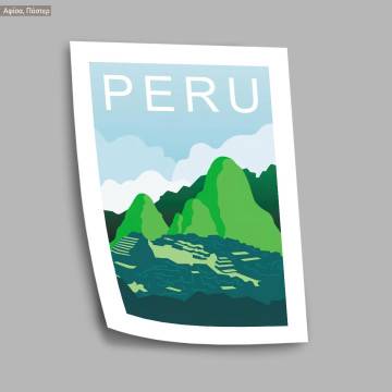 Travel destination, Peru, poster 2