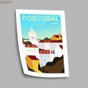 Travel destination, Portugal, poster
