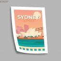 Travel destination, Sydney, poster