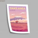 Travel destination, Tanzania, poster