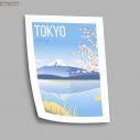 Travel destination, Tokyo, poster