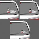 Baby car sticker Little Superboy on board