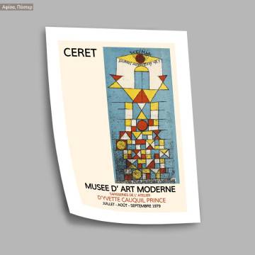 Exhibition Poster Klee Paul, Musee national d'art moderne Céret II 2