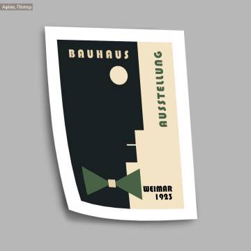 Αφίσα Έκθεσης Bauhaus, 1923 IV, κάδρο, μαύρη κορνίζα 2